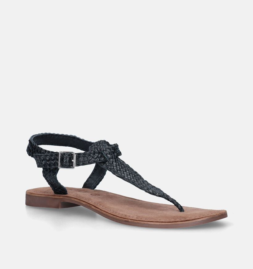 Tango Aniela Zwarte Sandalen voor dames (343627)