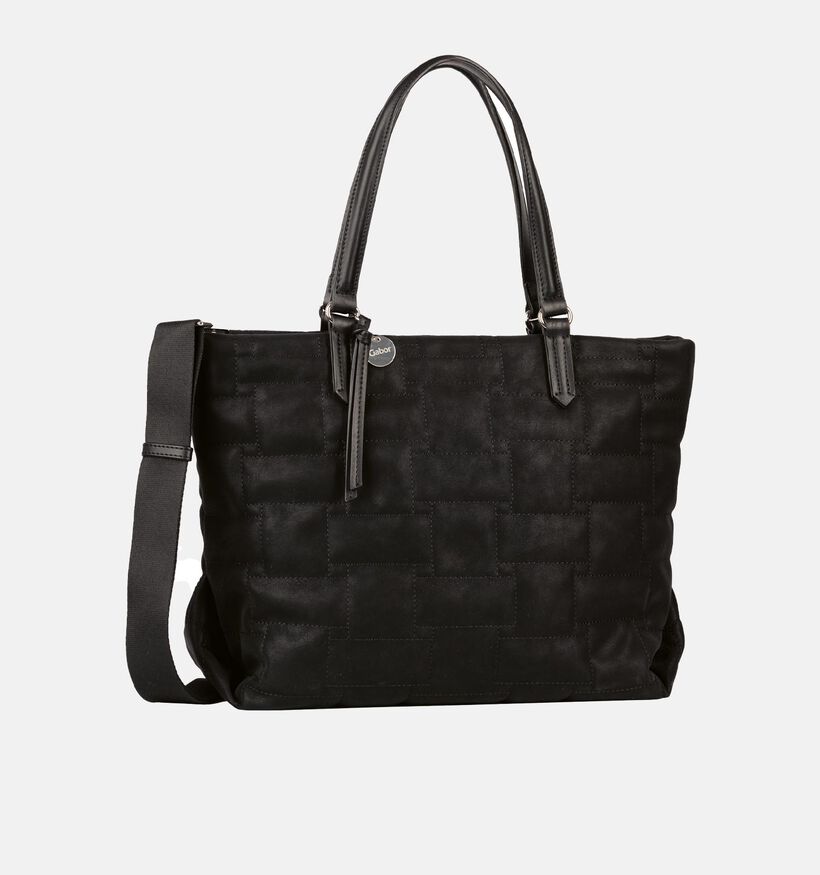 Gabor Wilka Zwarte Shopper tas met rits voor dames (347806)