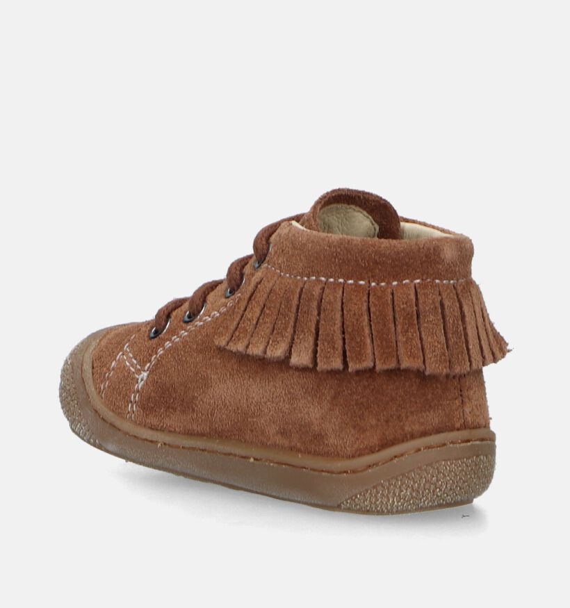 Naturino July Chaussures pour bébé en Cognac pour filles, garçons (347667) - pour semelles orthopédiques