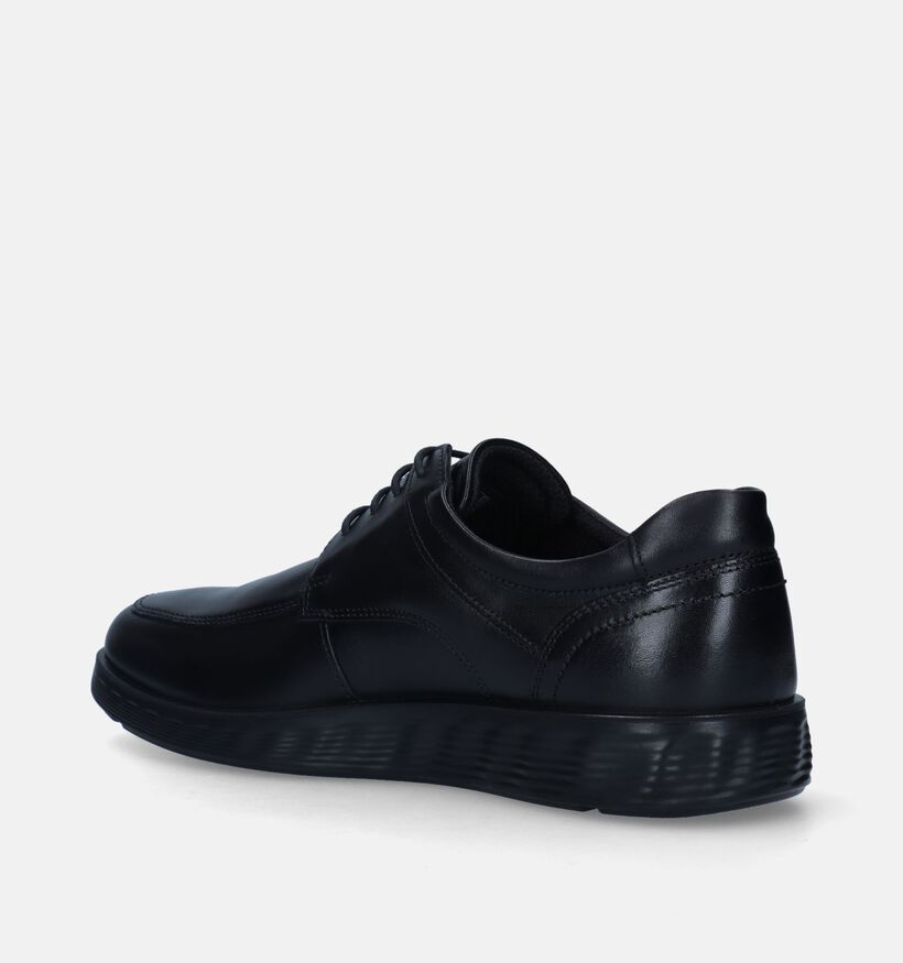 ECCO Lite Hybrid Chaussures à lacets en Noir pour hommes (346756) - pour semelles orthopédiques