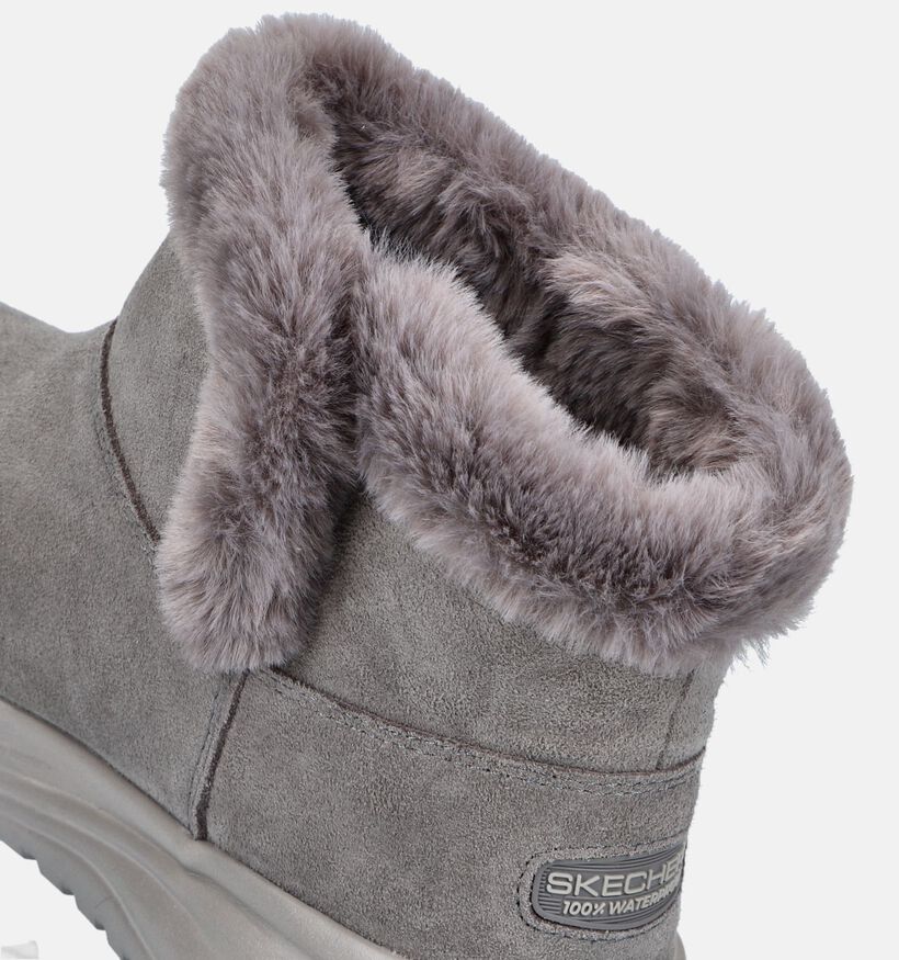 Skechers On-The-Go Stellar Cozy Step Boots en Taupe pour femmes (345180)