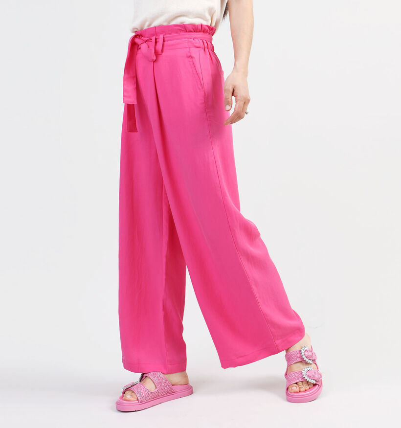 Orfeo Nami Pantalon large en Rose pour femmes (345085)