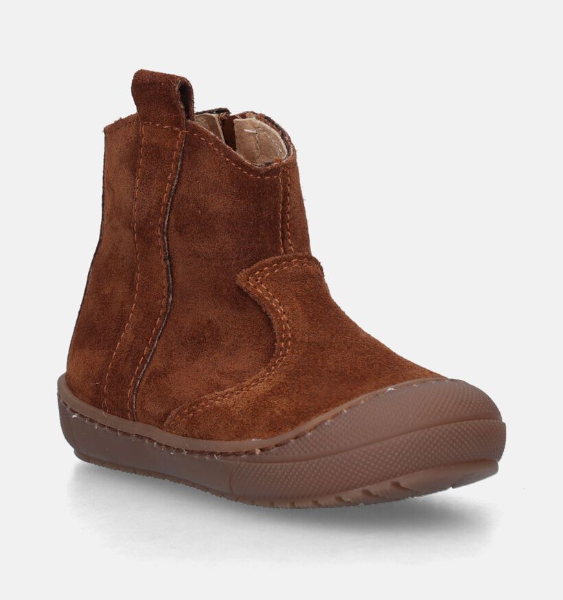 Bopy Jof Bottes pour bébé en Cognac pour filles, garçons (348047)