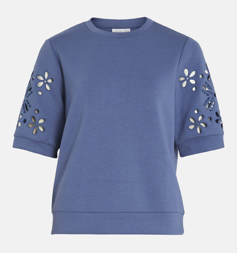 Vila Sif Sweatshirt en Bleu pour femmes (348732)