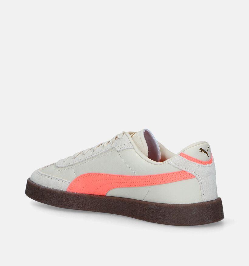 Puma Club II Era Ecru Sneakers voor dames (343321) - geschikt voor steunzolen