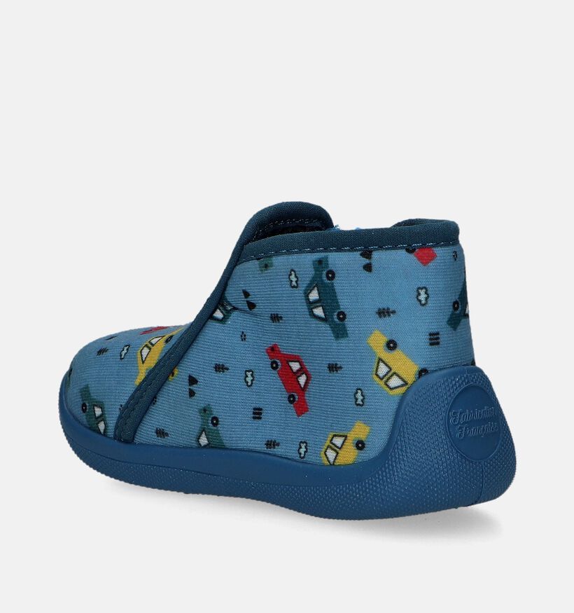 Milo & Mila Pantoufles pour bébé en Bleu pour garçons (349512)