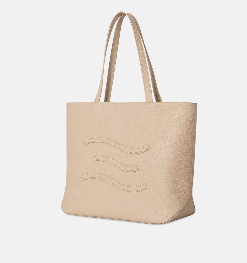 Crinkles Ecru Shopper voor dames (342332)