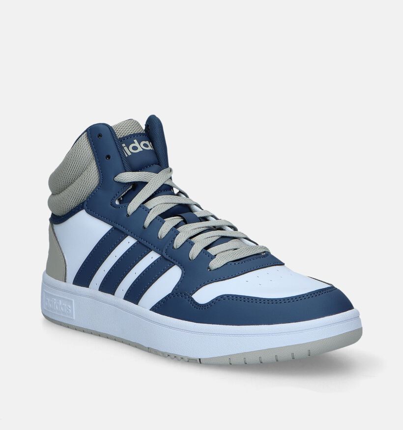 adidas Hoops 3.0 MID Grijze Hoge sneakers voor heren (343294)