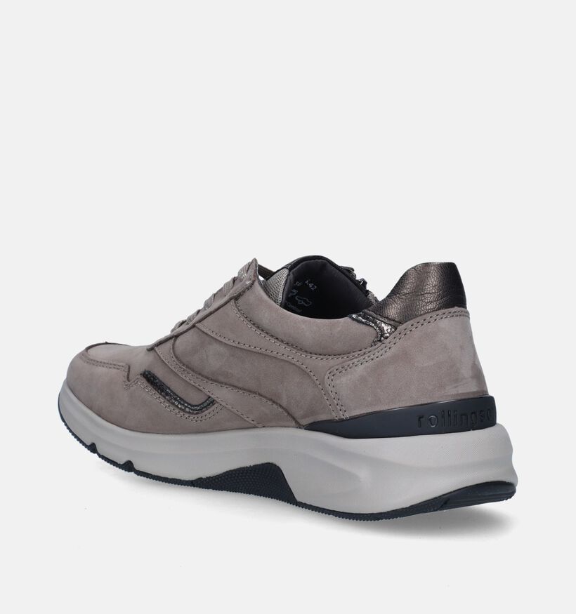 Gabor Rollingsoft Bruine Sneakers voor dames (344781) - geschikt voor steunzolen