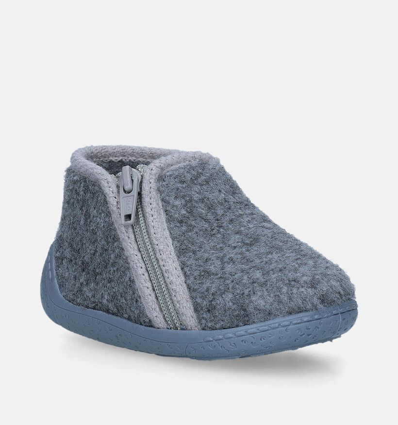 Milo & Mila Pantoufles pour bébé en Gris pour filles, garçons (348656)