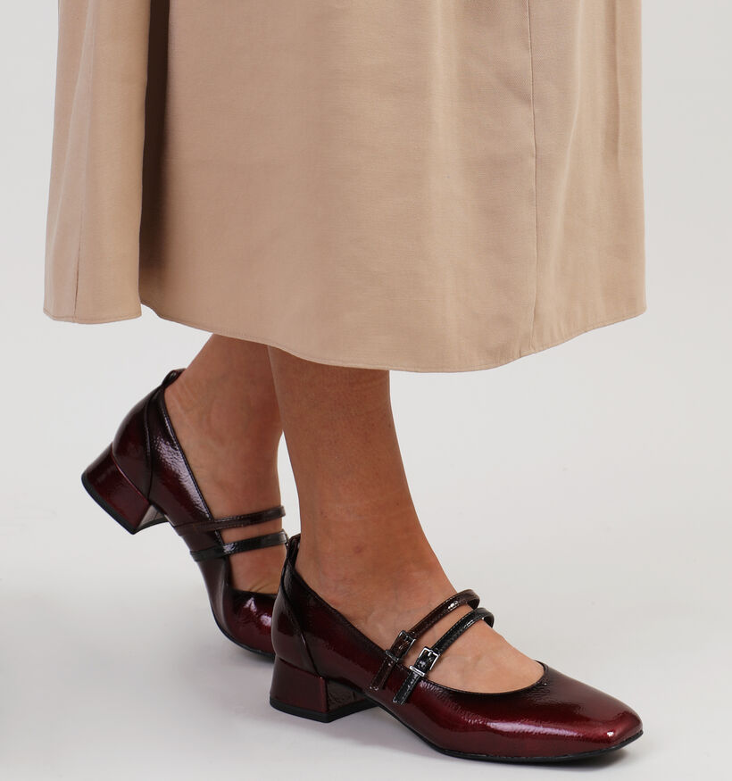 Tamaris Bordeaux Pumps met riempje voor dames (344635)