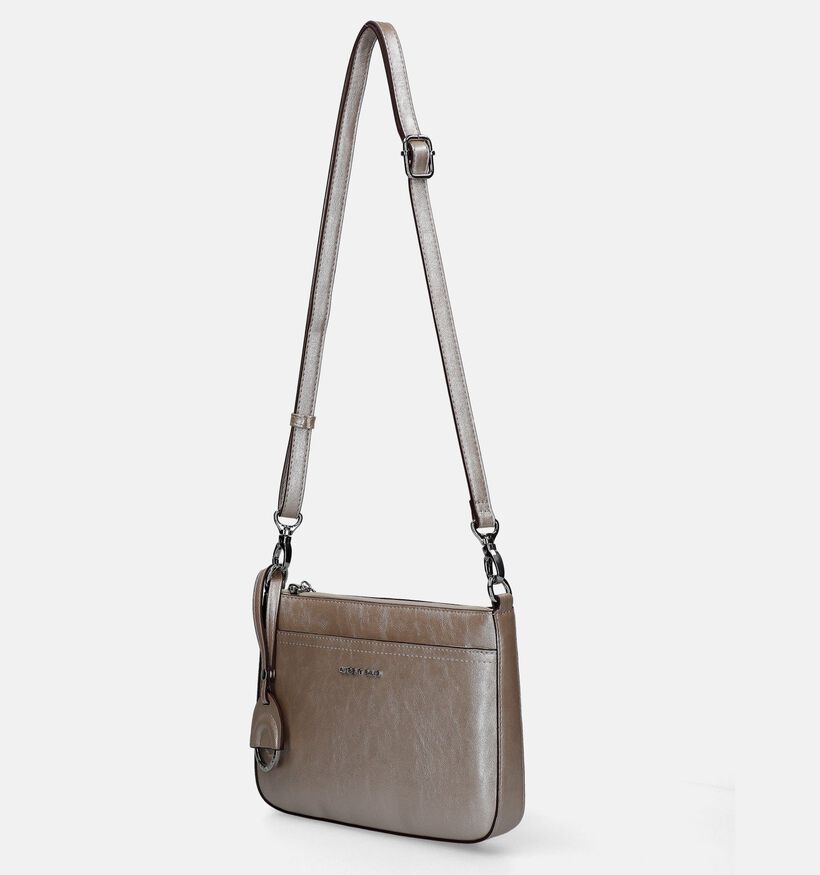 Laurent David Nos 006 Gouden Crossbody Tas voor dames (337084)