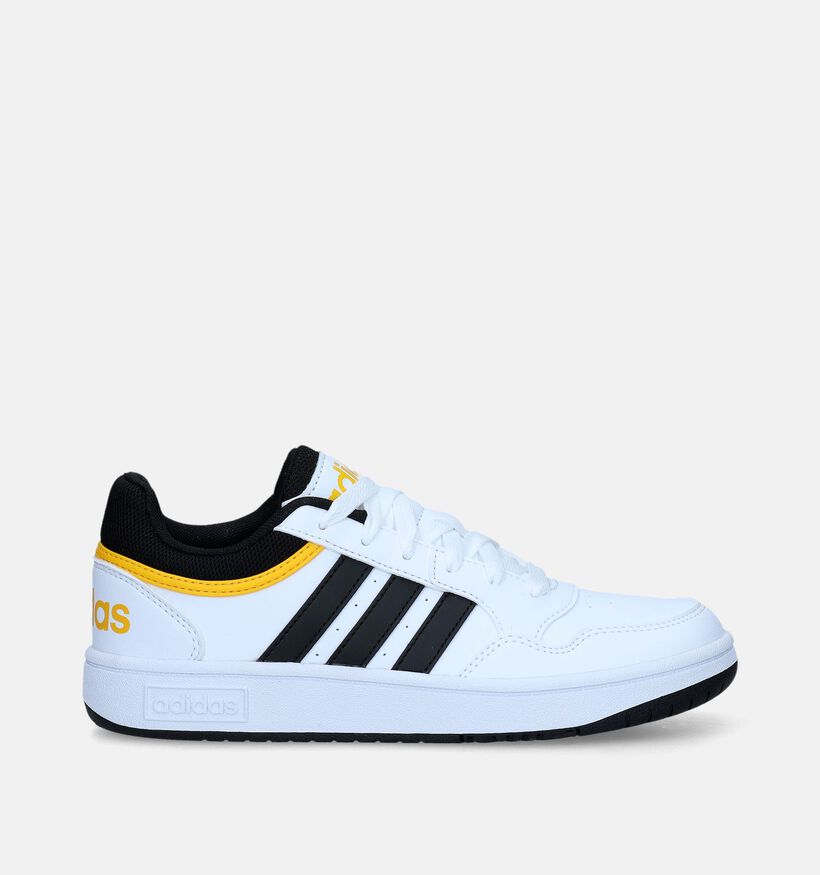 adidas Hoops 3.0 K Witte Sneakers voor jongens, meisjes (343253)