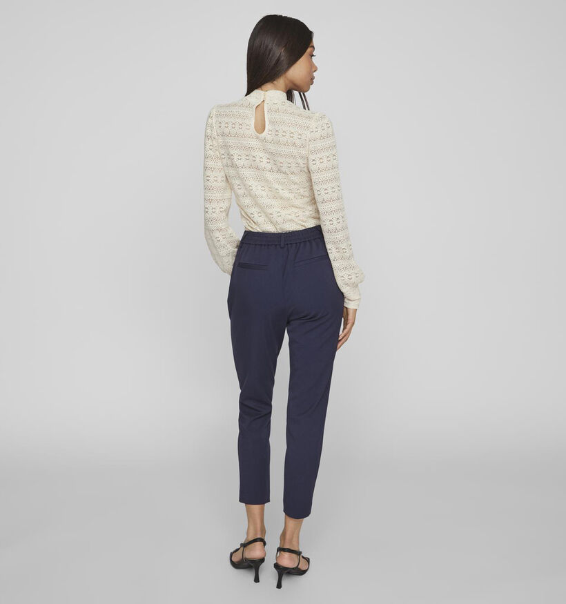 Vila Varone HW Slim Blauwe Broek voor dames (344249)