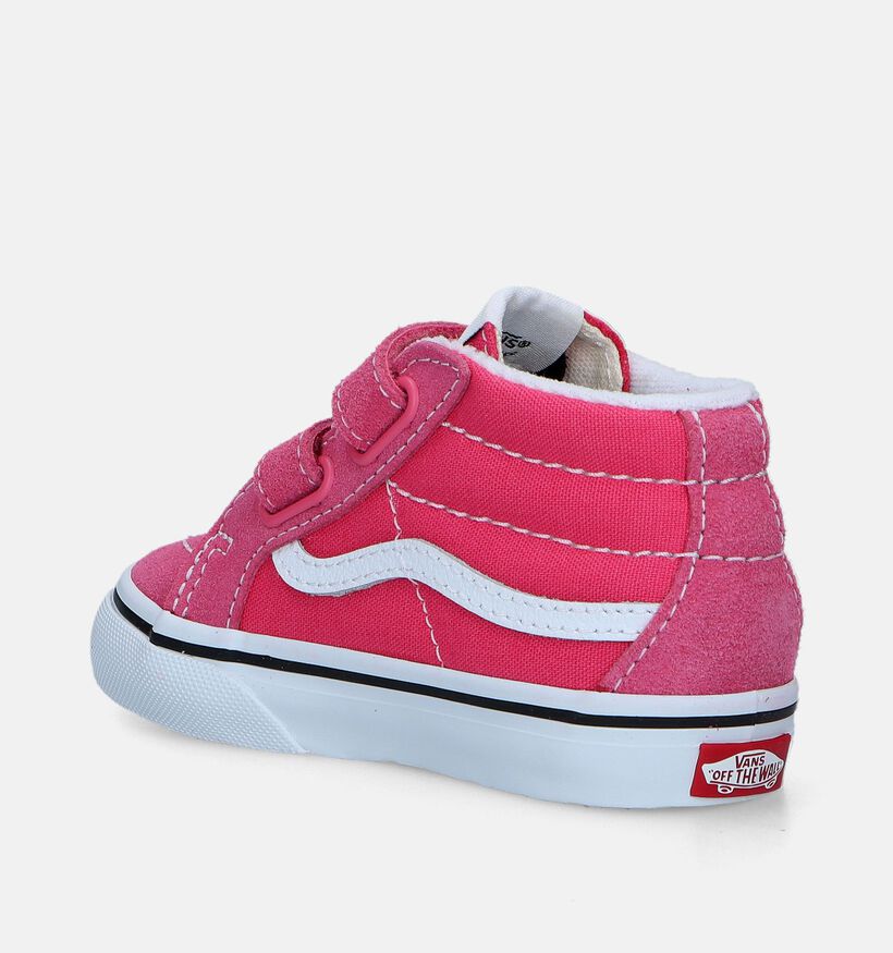 Vans SK8 Mid Reissue Baskets en Rose pour filles (343914)