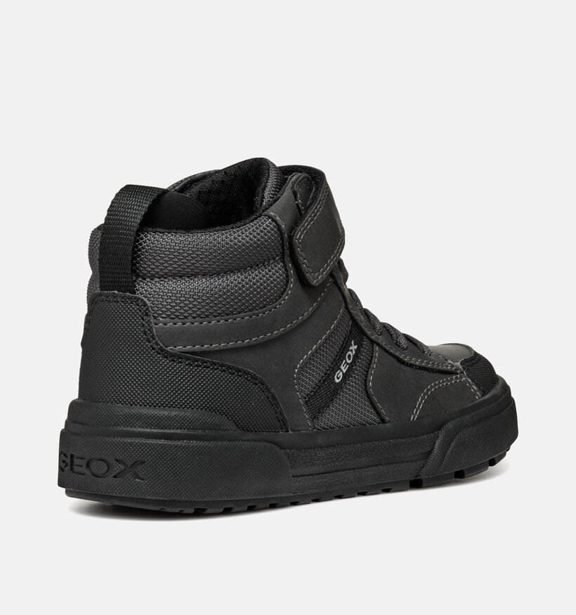 Geox Weemble Chaussures hautes en Noir pour garçons (345951) - pour semelles orthopédiques