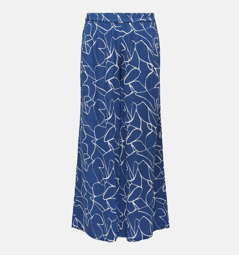 ONLY Carmakoma Elicia Pantalon large en Bleu pour femmes (348042)