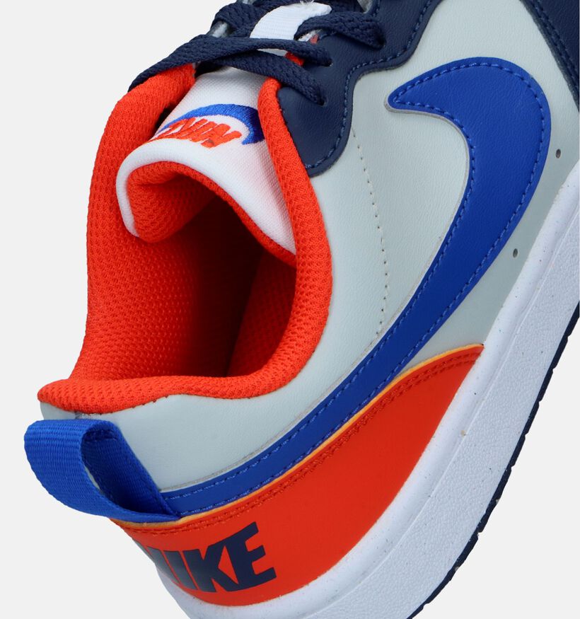 Nike Court Borough Low 2 Blauwe Sneakers voor jongens, meisjes (344714)