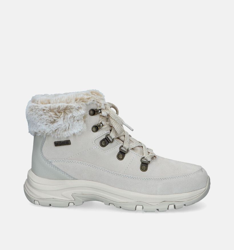 Skechers Trego Witte Bottines voor dames (345179)