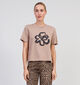 Vero Moda Caya Mette Bruin T-shirt voor dames (349074)