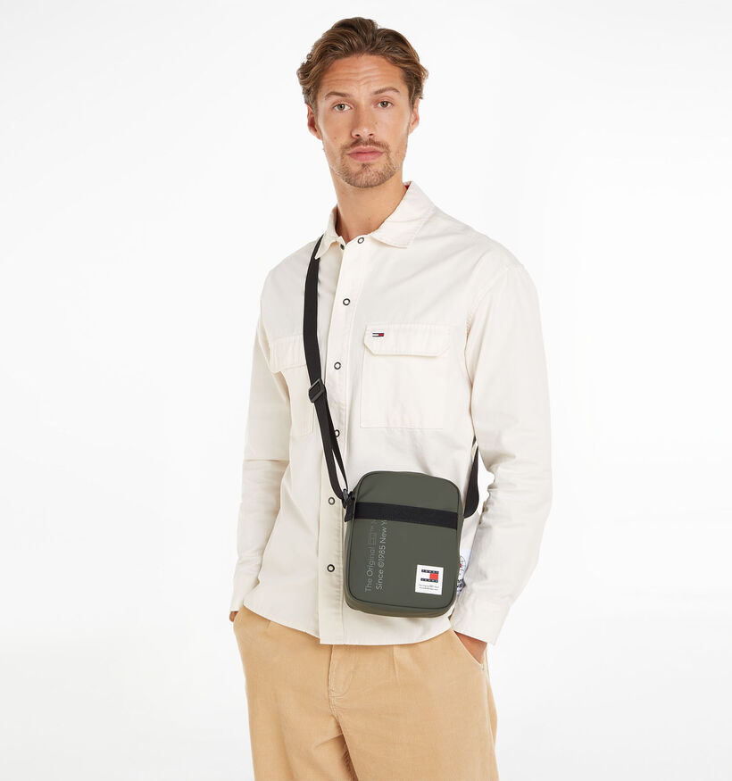 Tommy Hilfiger Daily Reporter Sac à bandoulière en Vert Khaki pour hommes (343048)