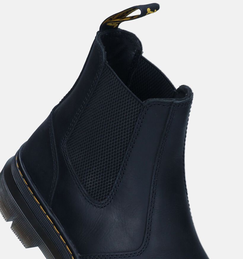 Dr. Martens Embury Leather Zwarte Chelsea boots voor heren (343740) - geschikt voor steunzolen