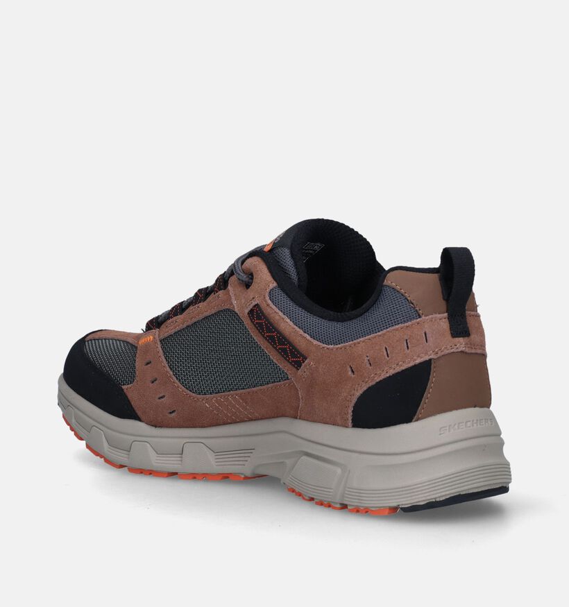 Skechers Oak Canyon Bruine Wandelschoenen voor heren (345201)