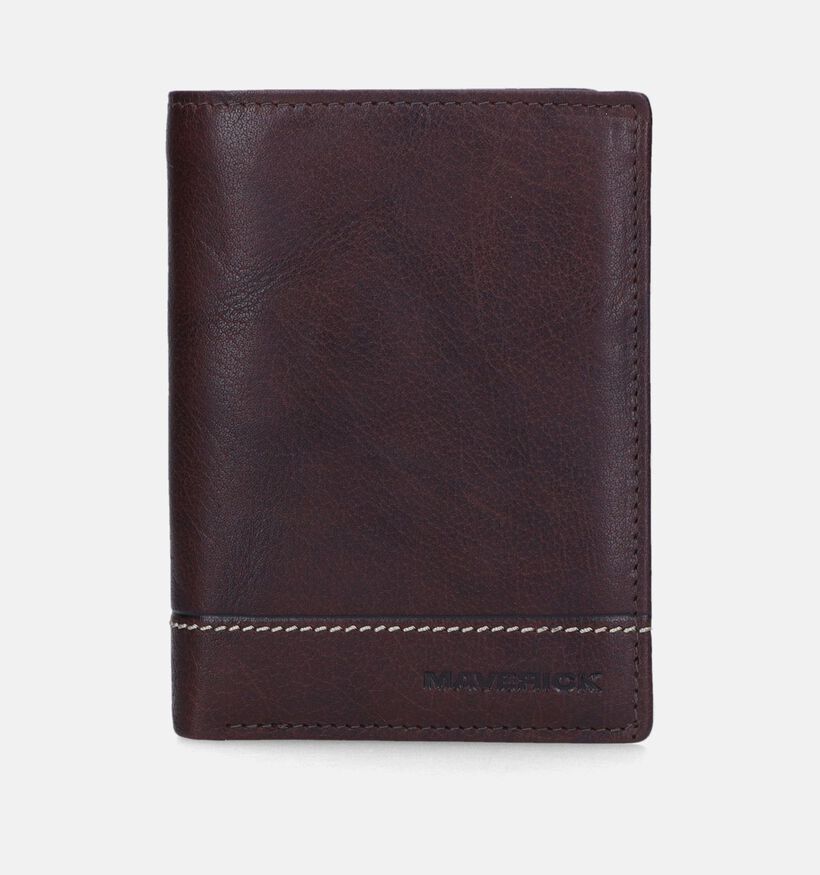 Maverick Portefeuille en Marron pour hommes (349907)