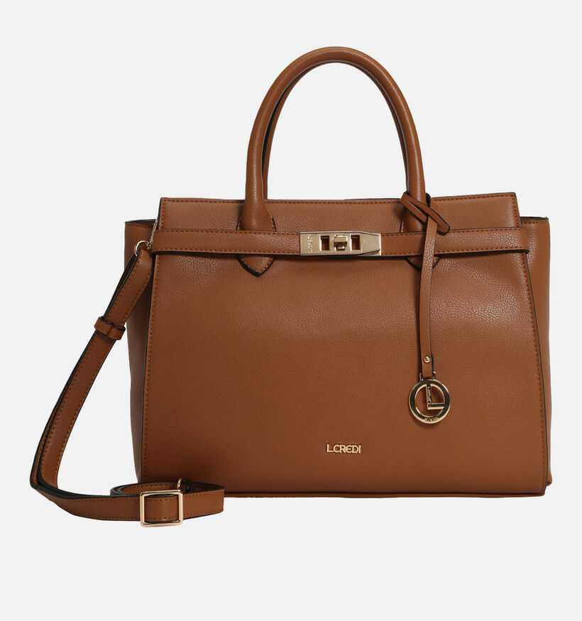 L.Credi Konstanze Cognac Handtas voor dames (347534)