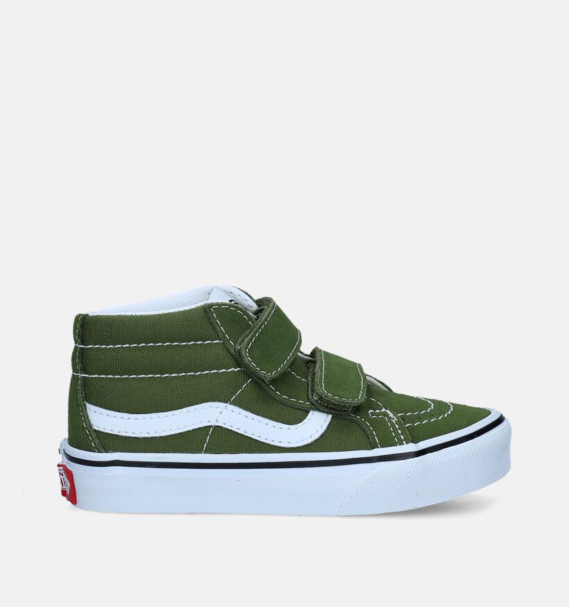 Vans SK8 Mid Reissue Groene Skate sneakers voor jongens, meisjes (343852)