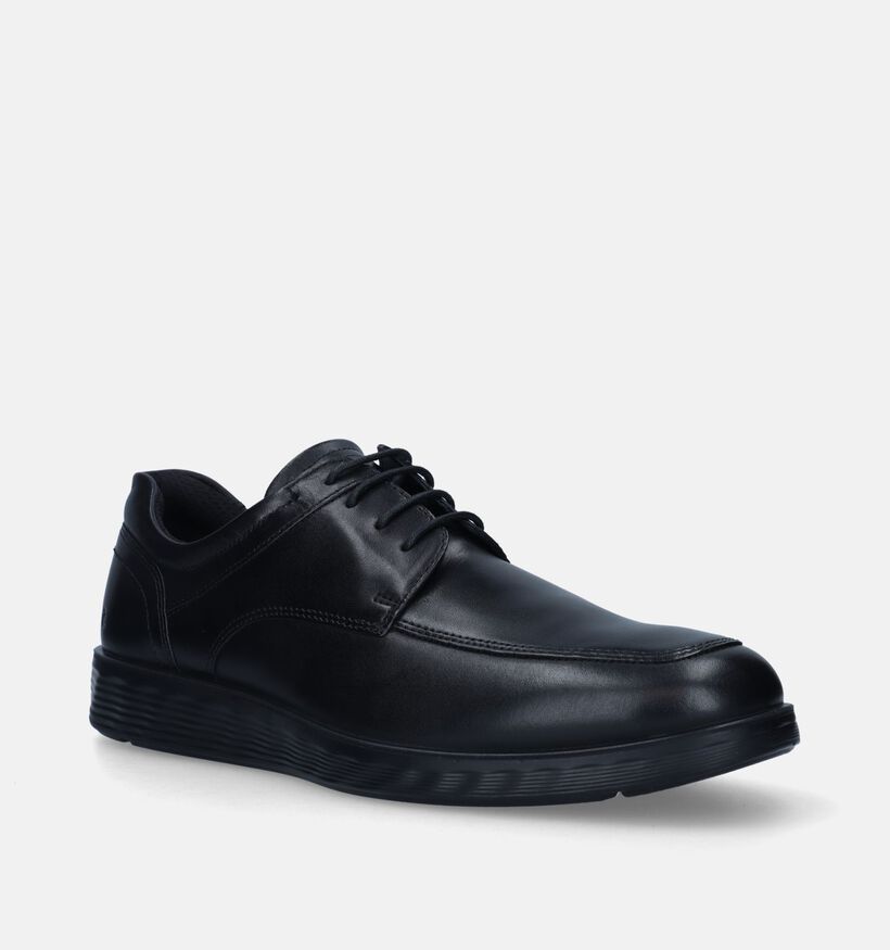 ECCO Lite Hybrid Chaussures à lacets en Noir pour hommes (346756) - pour semelles orthopédiques