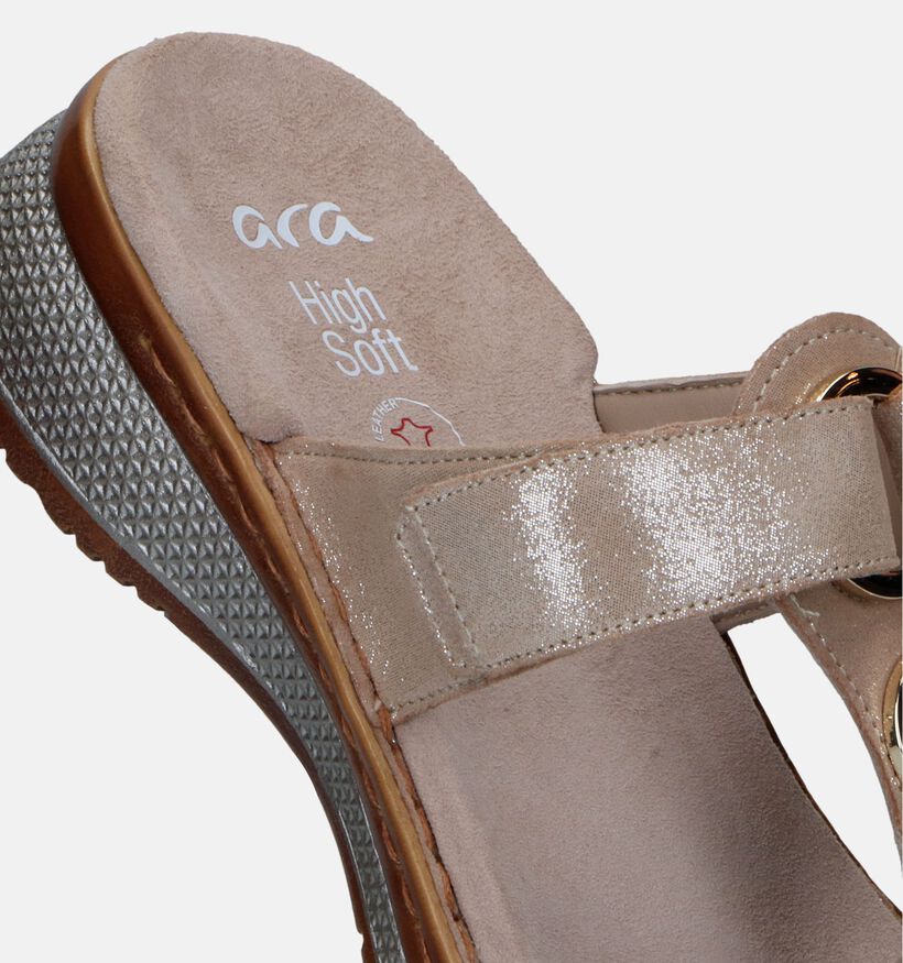 Ara Hawaii 2.0 Gouden Slippers voor dames (338710)