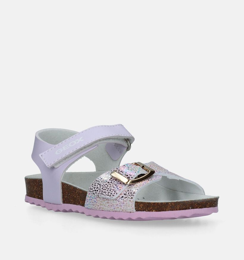 Geox Adriel Sandales en Lilas pour filles (337623)