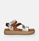 Inuovo Gouden Sandalen met plateauzool voor dames (341534)