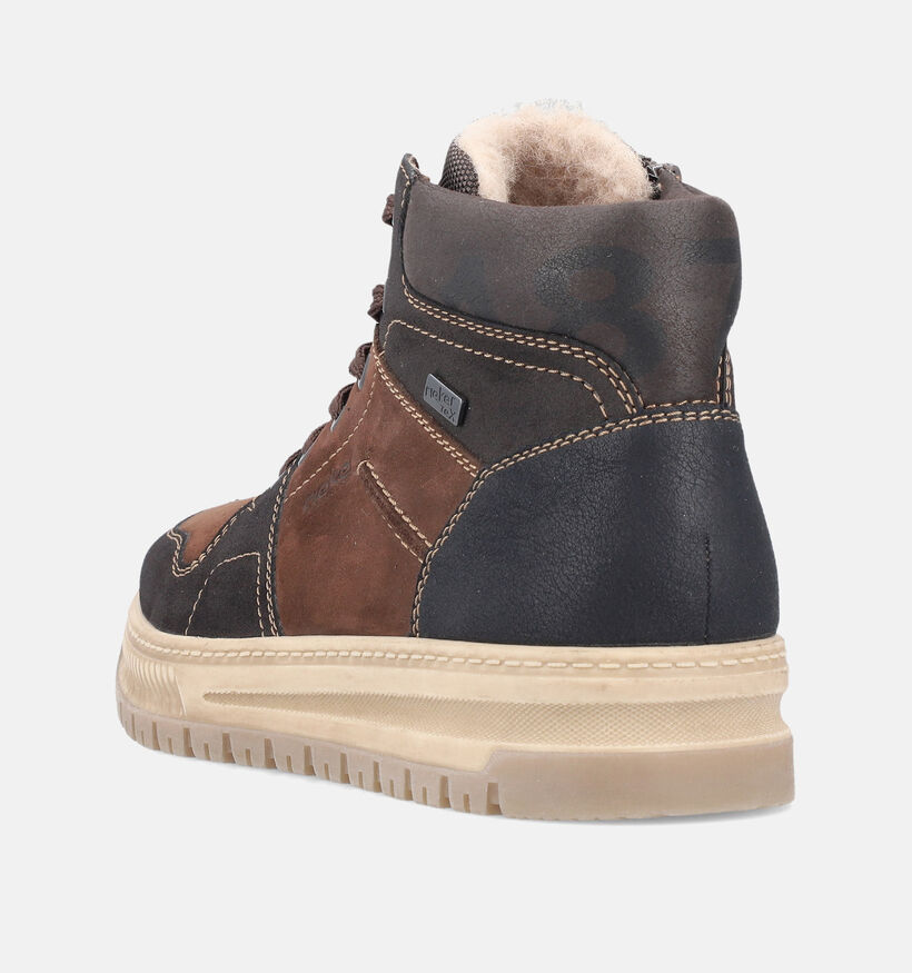 Rieker Bruine Bottines voor heren (352869)