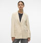 Vero Moda Nora Blazer en corduroy en Beige pour femmes (346407)