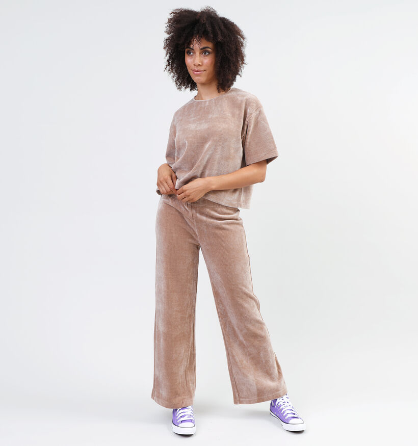 Rue Mazarine Cola Pantalon large en Écru pour femmes (349267)