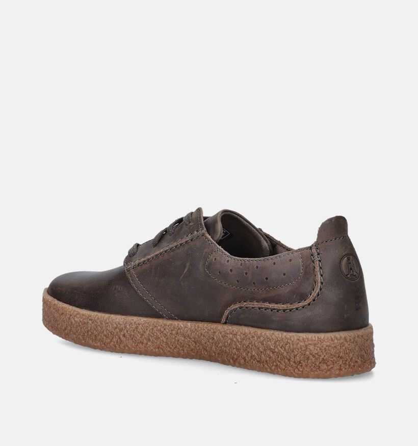 Clarks Streethill Lace Bruine Veterschoenen voor heren (346662) - geschikt voor steunzolen