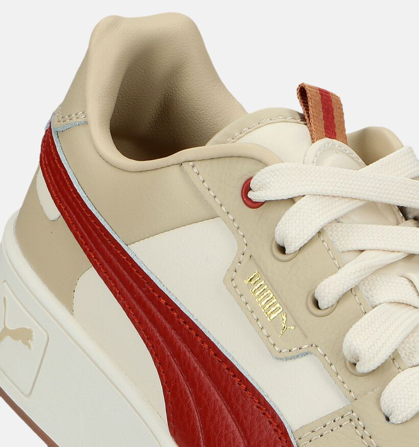 Puma Club II Era Baskets en Beige pour femmes (343325) - pour semelles orthopédiques