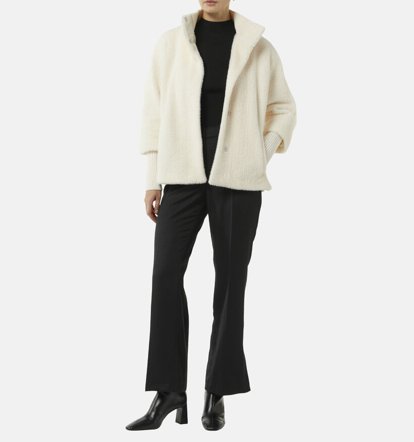 comma Manteau court en Blanc pour femmes (345687)