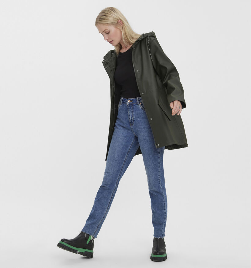 Vero Moda Malou Veste de pluie en Vert pour femmes (344059)