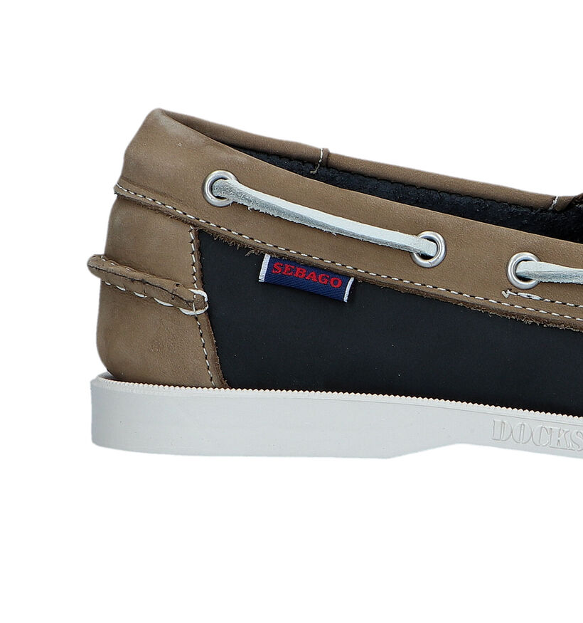 Sebago Dockside Blauwe Bootschoenen voor heren (320910)