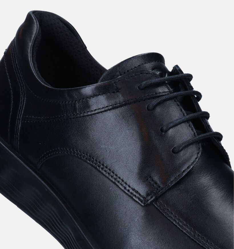 ECCO Lite Hybrid Chaussures à lacets en Noir pour hommes (346756) - pour semelles orthopédiques