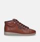 Mephisto Julie Cognac Hoge Sneakers voor dames (346081) - geschikt voor steunzolen