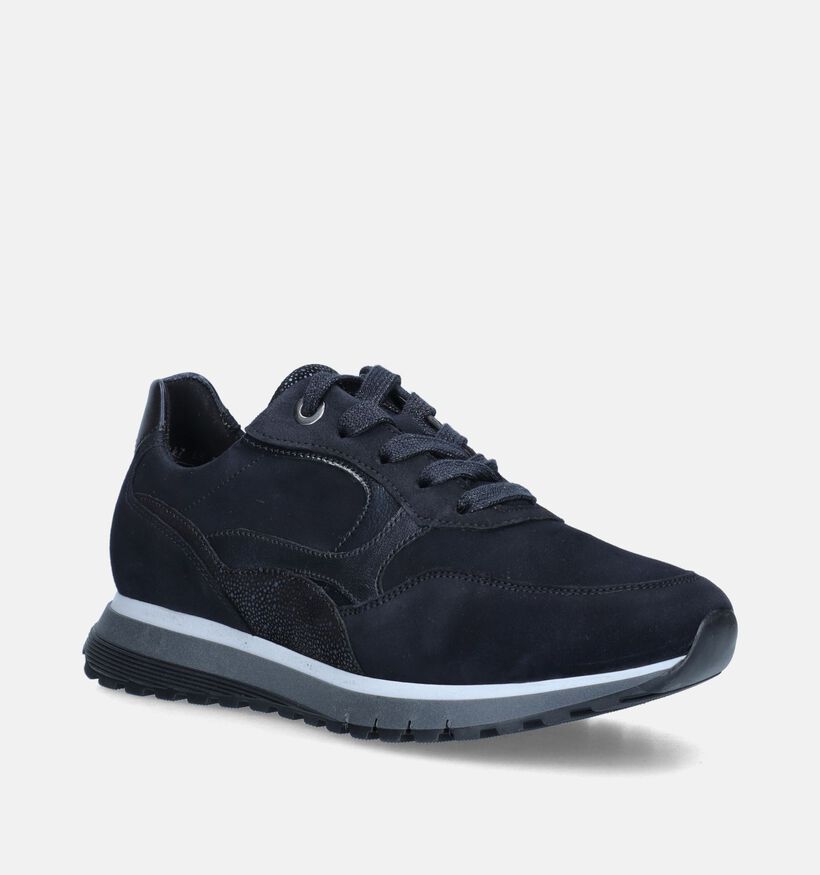 Gabor OptiFit Blauwe Sneakers voor dames (344796) - geschikt voor steunzolen