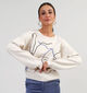 Vila Ane Pull tricoté en Beige pour femmes (350563)