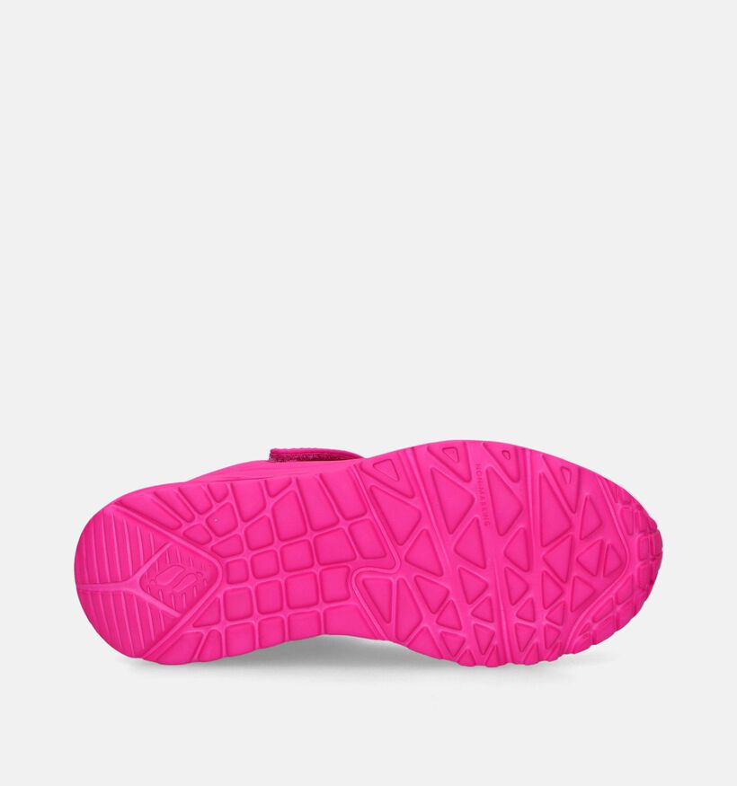 Skechers Uno Lite Roze Sneakers voor meisjes (346829)