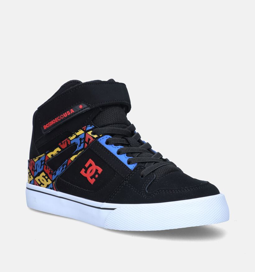 DC Shoes Pure High Top EV Baskets en Noir pour garçons (343800)