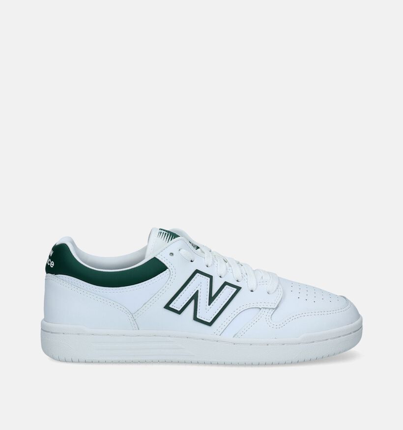 New Balance BB 480 Witte Sneakers voor heren (327254) - geschikt voor steunzolen