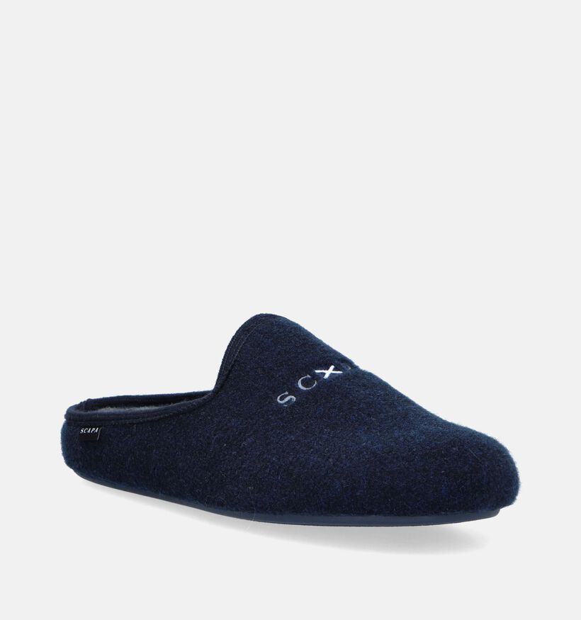 Scapa Pantoufles ouvertes en Bleu foncé pour hommes (347763)